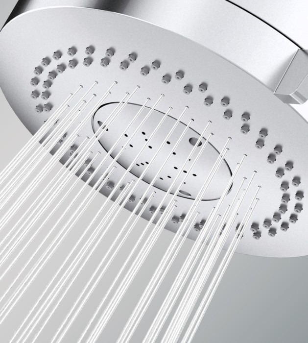 Bossini лейка для душа kira/3 lp 3 режима, kira, хром арт. i00236.030