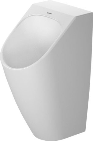 Duravit писсуар подвесной безводный без "мушки", с креплением, me by starck, 2814300000 цвет: белый