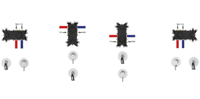 Almar внутренняя часть для смесителя, aesthetics washbasin, e134003