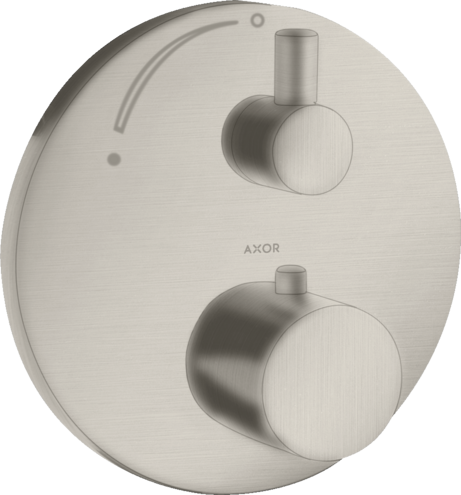 AXOR термостат для душа, Uno, сталь арт. 38700800