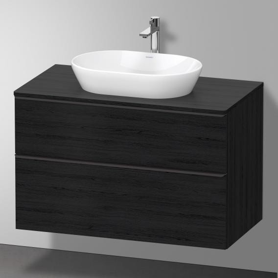 Duravit тумба подвесная под раковину 550 мм х 1000 мм, d-neo, de496801616 цвет: чёрный дуб