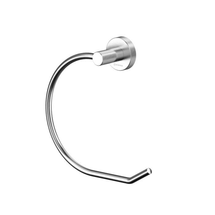 Полотенцедержатель кольцо, Whitecross Ergo nickel brushed, брашированный никель арт. ER2254NIB