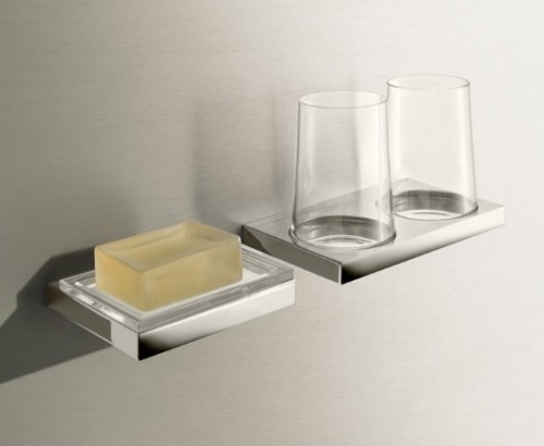 Keuco двойной держатель стакана, edition 11, хром арт. 11151 019000