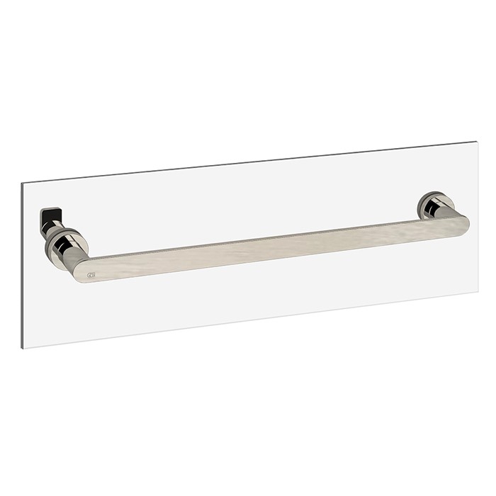 Gessi Полотенцедержатель для крепления на стекло, 45 см, Emporio accessories, 38918#149 цвет: finox brushed nickel