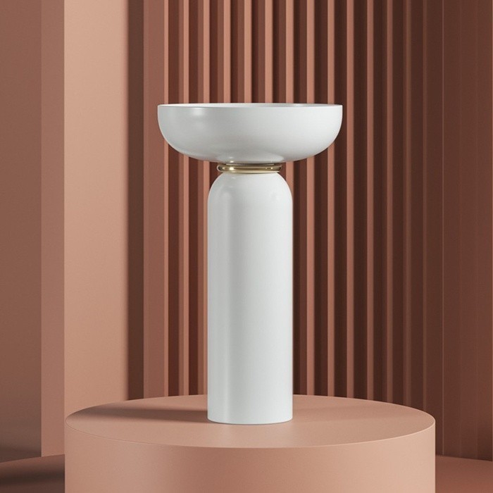 ArtCeram кольцо для пьедестала под раковину, aca073 53 jolie цвет: золото глянцевый