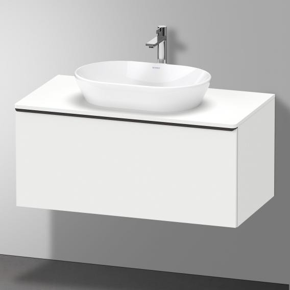 Duravit тумба подвесная под раковину 1000 мм х 550 мм и консолью, d-neo, de494801818 цвет: gres pietra grey opaco