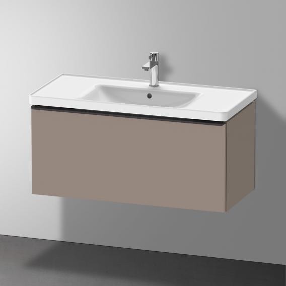 Duravit тумба подвесная под раковину 984 мм х 452 мм, d-neo, de425604343 цвет: базальт матовый
