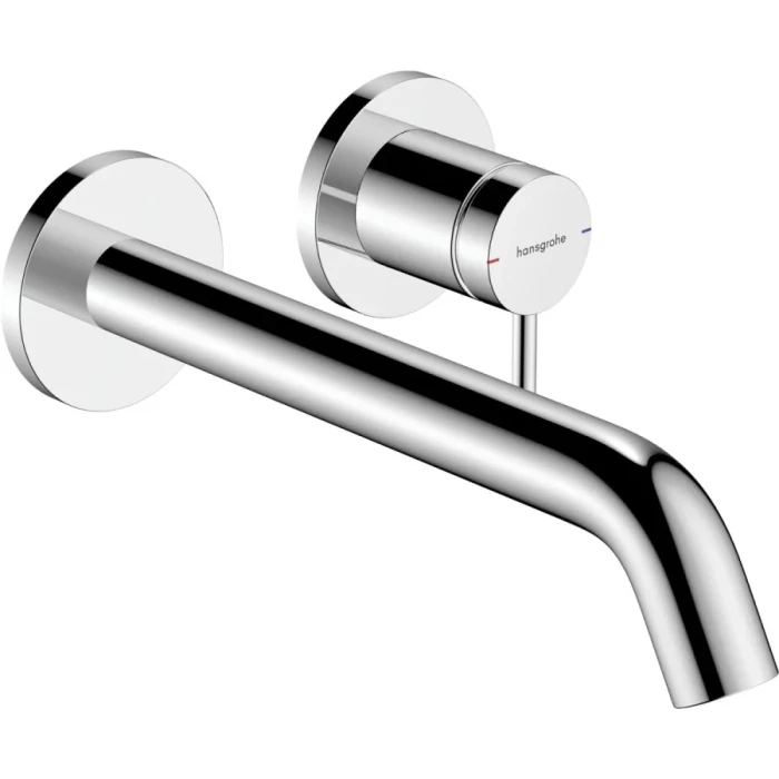Hansgrohe смеситель для раковины с выпуском, Tecturis S, хром арт. 73351000