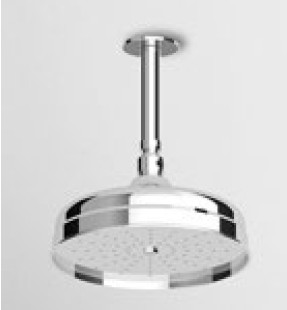 Zucchetti верхний душ d20см, на потолок, 13см, sun, хром арт. z93026