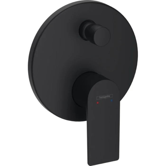 Hansgrohe смеситель для ванны, Rebris E, черный арт. 72469670