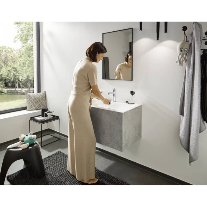 Hansgrohe смеситель для раковины с донным клапаном, Finoris, хром арт. 76010000