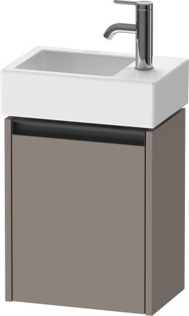 Duravit тумба подвесная под раковину 238 мм х 364 мм х 440 мм, ketho.2, k25071r43430000 цвет: базальт матовый