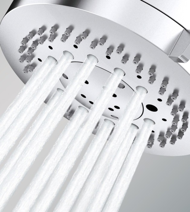 Bossini лейка для душа 3 режима, kira, хром арт. i00235.030