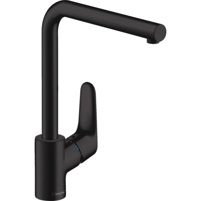 Hansgrohe смеситель для кухни, Focus M41, черный арт. 31817670