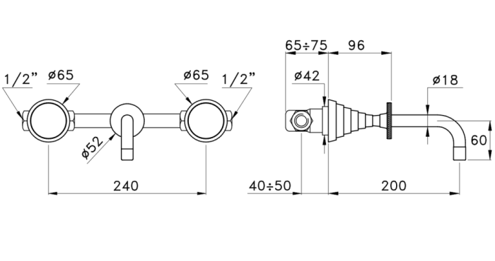 Stella смеситель для раковины, titian, хром арт. tt01001cr00