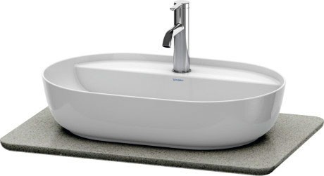 Duravit столешница для раковины кварцевый камень структурный, luv, lu946503333