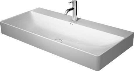 Duravit раковина подвесная 100х47см, durasquare, 2353100041 цвет: белый