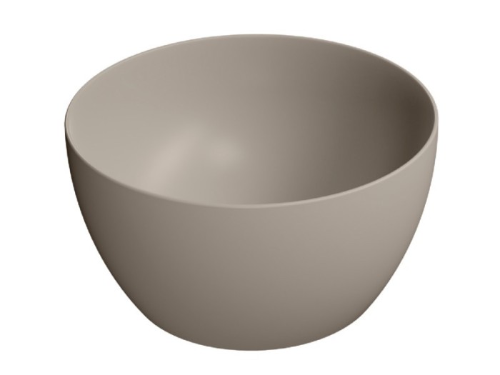 GSI Раковина накладная 42х42х22 см, tortora, санфарфор, Color-elements - 885205