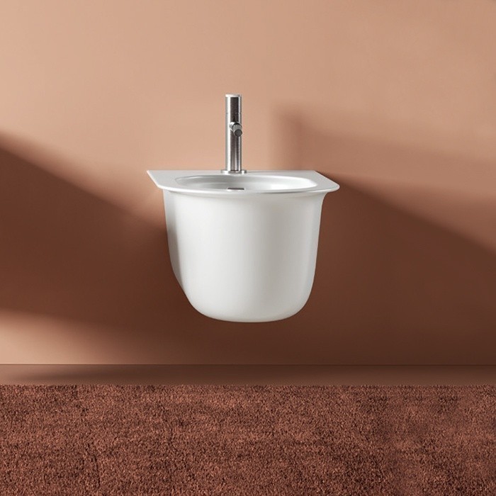 ArtCeram биде (подвесное), chb001 01 00 chic цвет: белый глянцевый