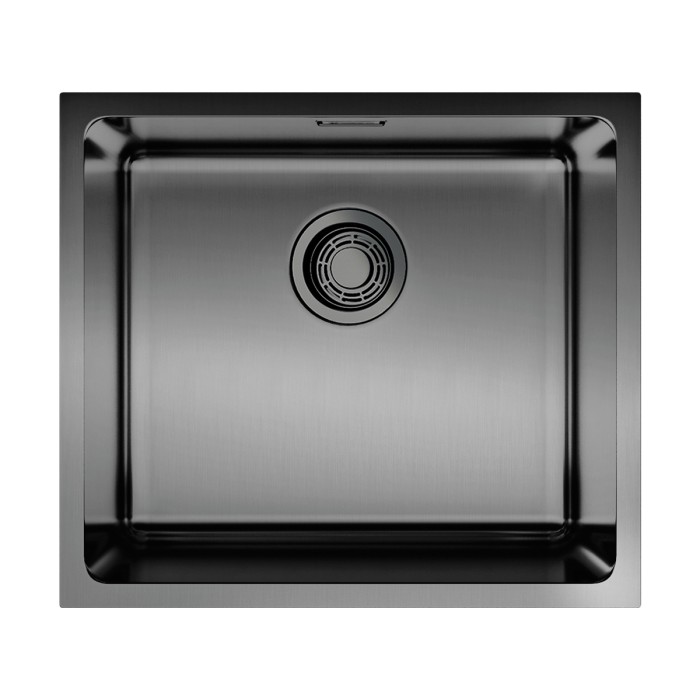 Omoikiri кухонная мойка Tadzava 49-U/I, вороненая сталь арт. 4993076