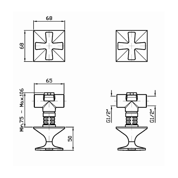 Zucchetti встроенный смеситель для душа, bellagio, хром арт. zb1738