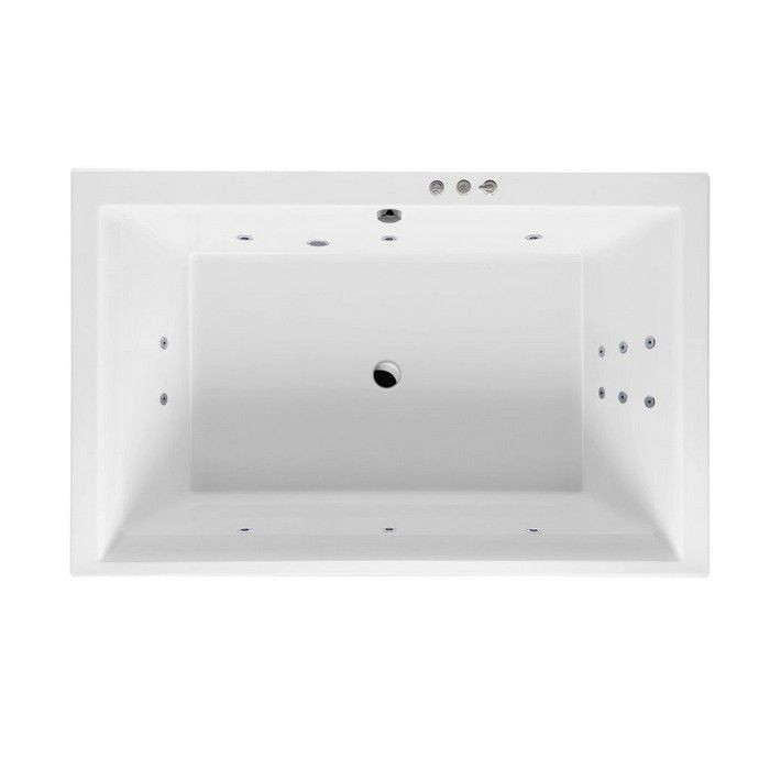 Встраиваемая ванна lux 190x120 smart, Excellent Crown, хром арт. WAEX.CRO19.SMART.CR