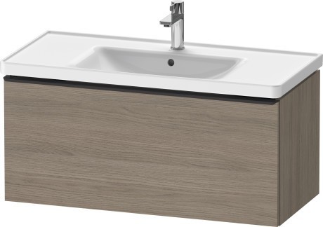 Duravit тумба подвесная под раковину 984 мм х 452 мм, d-neo, de425603535 цвет: дуб терра