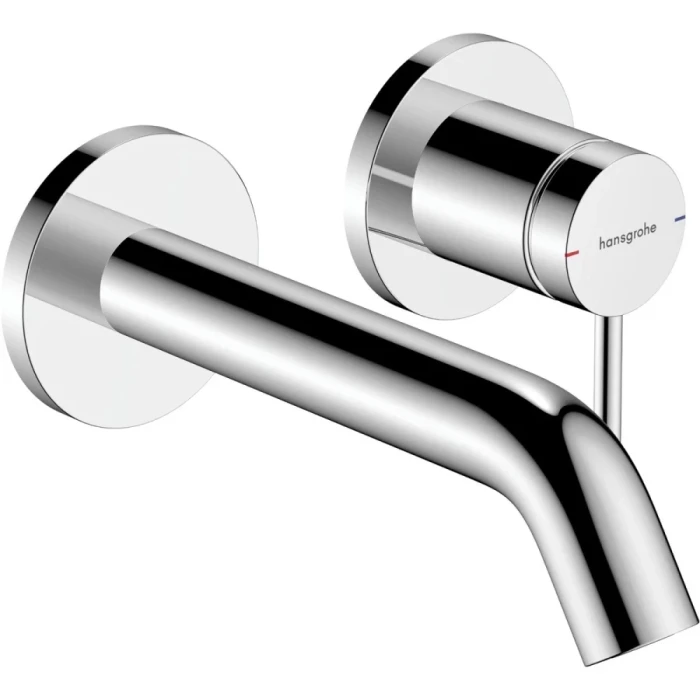 Hansgrohe смеситель для раковины с выпуском, Tecturis S, хром арт. 73350000