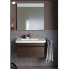 Duravit тумба подвесная под раковину с одним выдвижным ящиком, durastyle, ds638004949 цвет: графит матовый