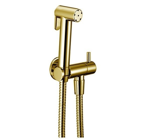 Cisal гидроершик - комплект с запорным вентилем a300790024 shower cisal, цвет: золото