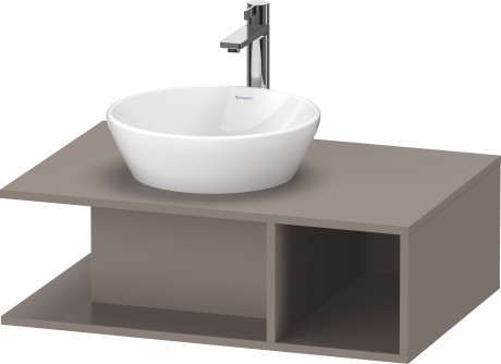 Duravit тумба подвесная под раковину 800 мм х 550 мм, d-neo, de492804343 цвет: базальт матовый