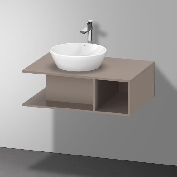 Duravit тумба подвесная под раковину 800 мм х 550 мм, d-neo, de492804343 цвет: базальт матовый