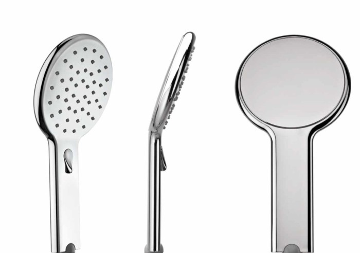 Bossini лейка для душа life 1 режим, agua, хром арт. b00176.030