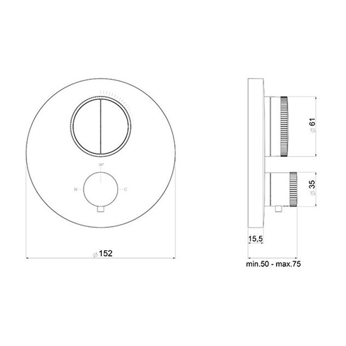 Almar смеситель для душа, core, e176632.mb цвет: черный