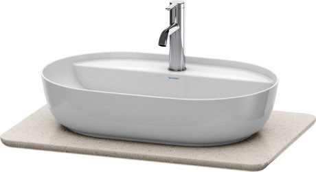Duravit столешница для раковины кварцевый камень структурный, luv, lu946502525