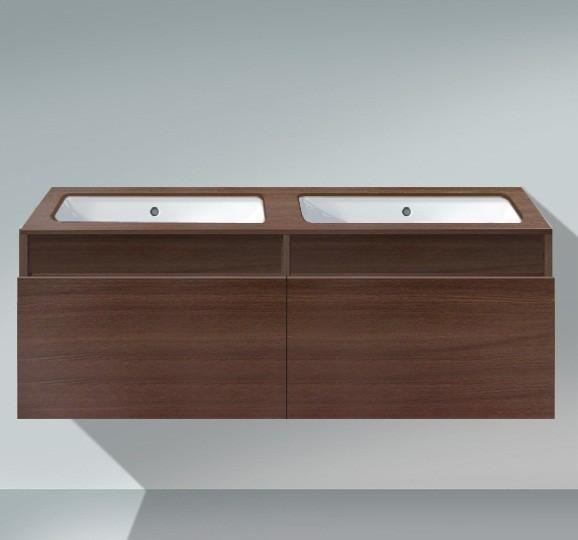 Duravit тумба подвесная под раковину, durastyle, ds688405353 цвет: каштан темный