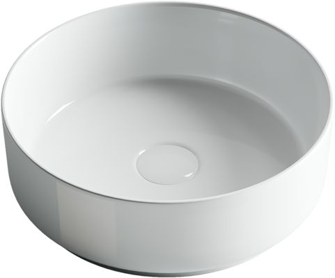 Ceramicanova раковина накладная element, cn5001 цвет: белый