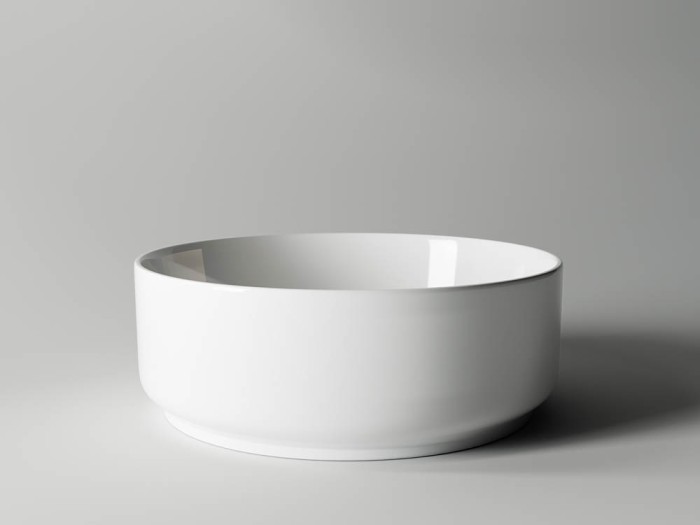 Ceramicanova раковина накладная element, cn5001 цвет: белый