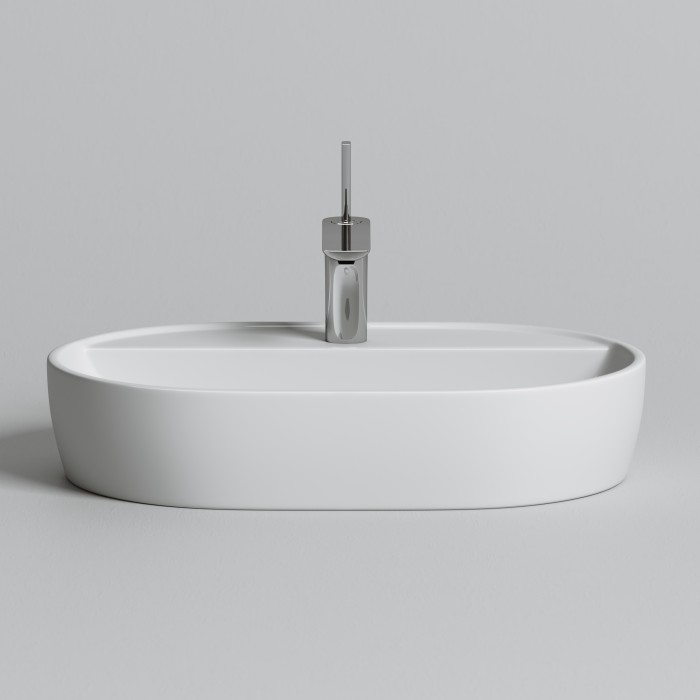 Ceramicanova раковина накладная element, cn6035 цвет: белый