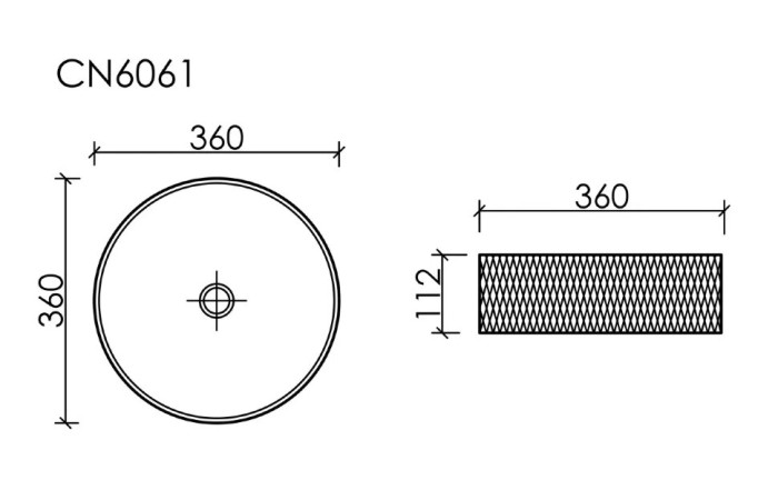 Ceramicanova раковина накладная cristal, cn6061 цвет: розовый