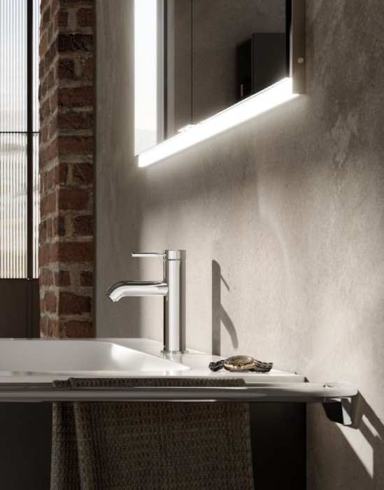 Keuco смеситель однорычажный для раковины без донного клапана, ixmo, хром арт. 59502 012100