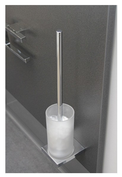 Keuco туалетный ёршик шлифованный, edition 11, шлифованный чёрный хром арт. 11164 139000