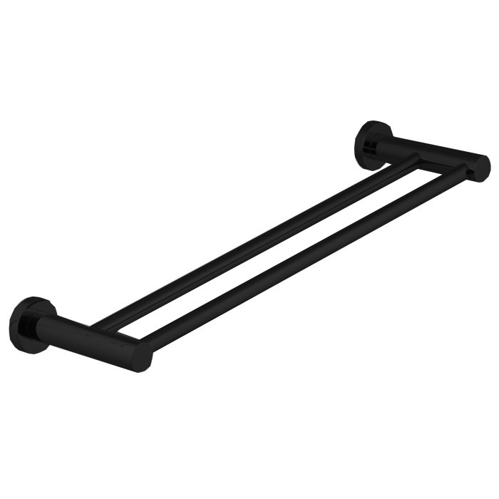 Fima Carlo Frattini полотенцедержатель 30см., двойной, подвесной, accessori, черный арт. f6001/40ns