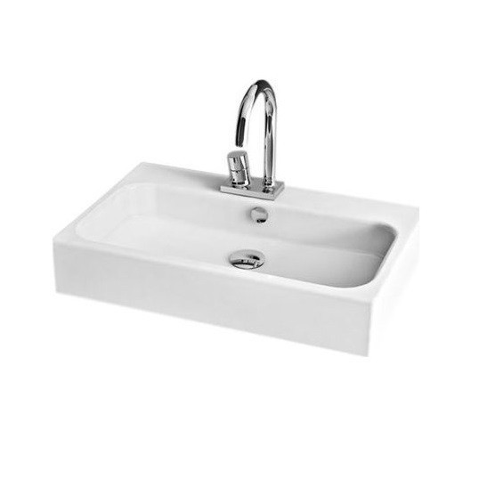 ArtCeram раковина для ванной комнаты, bkl001 01 00 block цвет: белый глянцевый