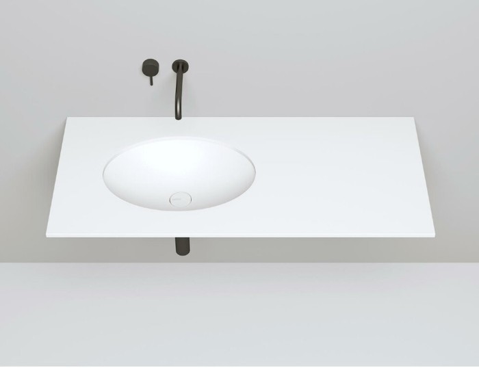 Salini раковина 55x40, marea, 1802211mrf цвет: матовый белый