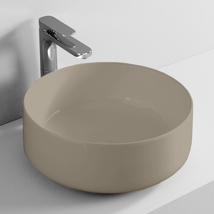 ArtCeram раковина (накладная), col001 41 00 cognac цвет: серый