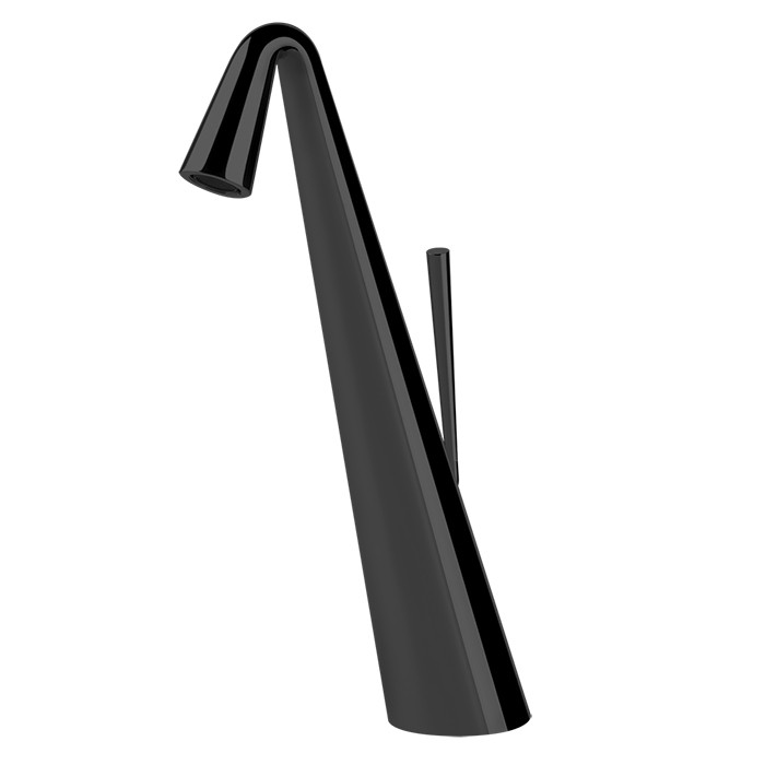 Gessi Смеситель для раковины высокий,соединительные шланги на 3/8, Cono, 45003#299 цвет: black xl