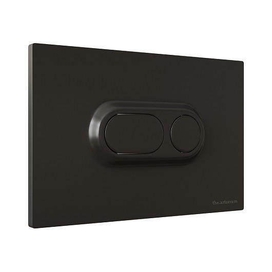 ArtCeram клавиша смыва (для унитаза), 702.000.17 atelier цвет: черный матовый