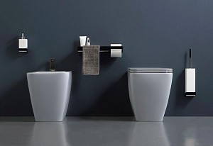 Полка для ванной комнаты, Bertocci Fly, черный арт. 149 1507 0800