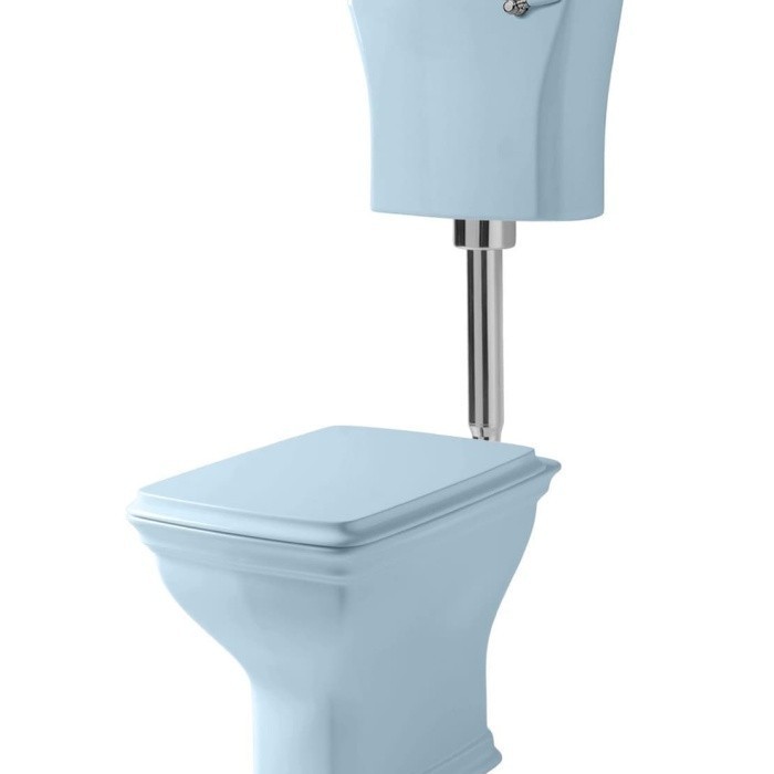 ArtCeram сиденье с крышкой для унитаза, cia010 32 71 civitas цвет: голубой глянцевый